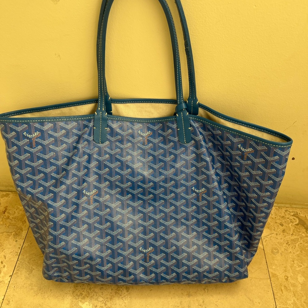 Goyard Blue Tote Bag - Picture 11 of 11